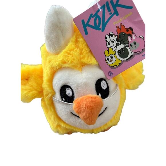 Kidrobot Kozik Plush Litton Yellow White Bunny Chicken Bird Rare Loot Crate - Picture 1 of 7